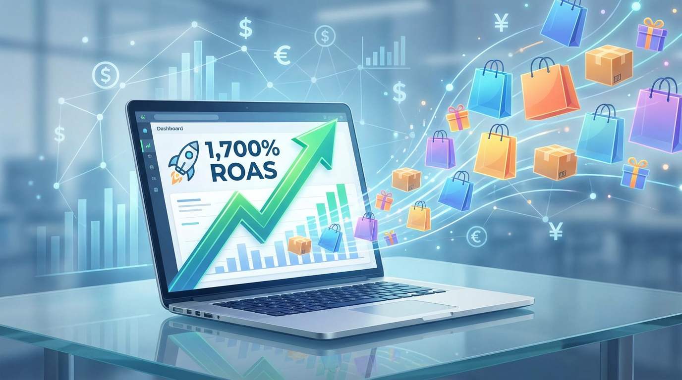 Google Ads ROAS: 1,700% in 22 Days for E-Commerce Brand
